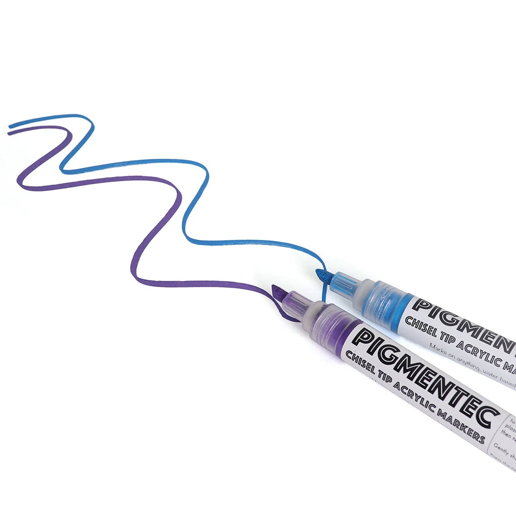Acrylic Markers - Chisel Tip