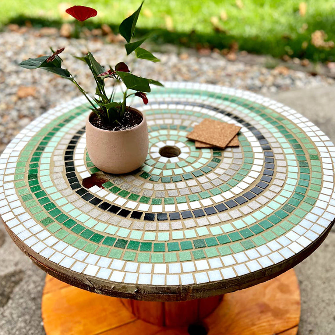 Green Venetian Blend 20mm