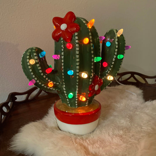 Ceramic Christmas Cactus