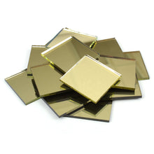 Load image into Gallery viewer, Gold Mirror Tile 48mm
