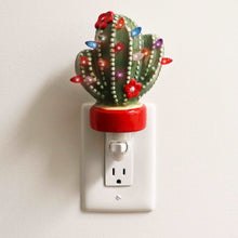 Load image into Gallery viewer, Christmas Cactus Night Light
