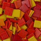 Red and Orange Venetian Blend 20mm