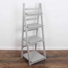 Load image into Gallery viewer, Milltown Merchants Ladder Bookshelf - Light Grey
