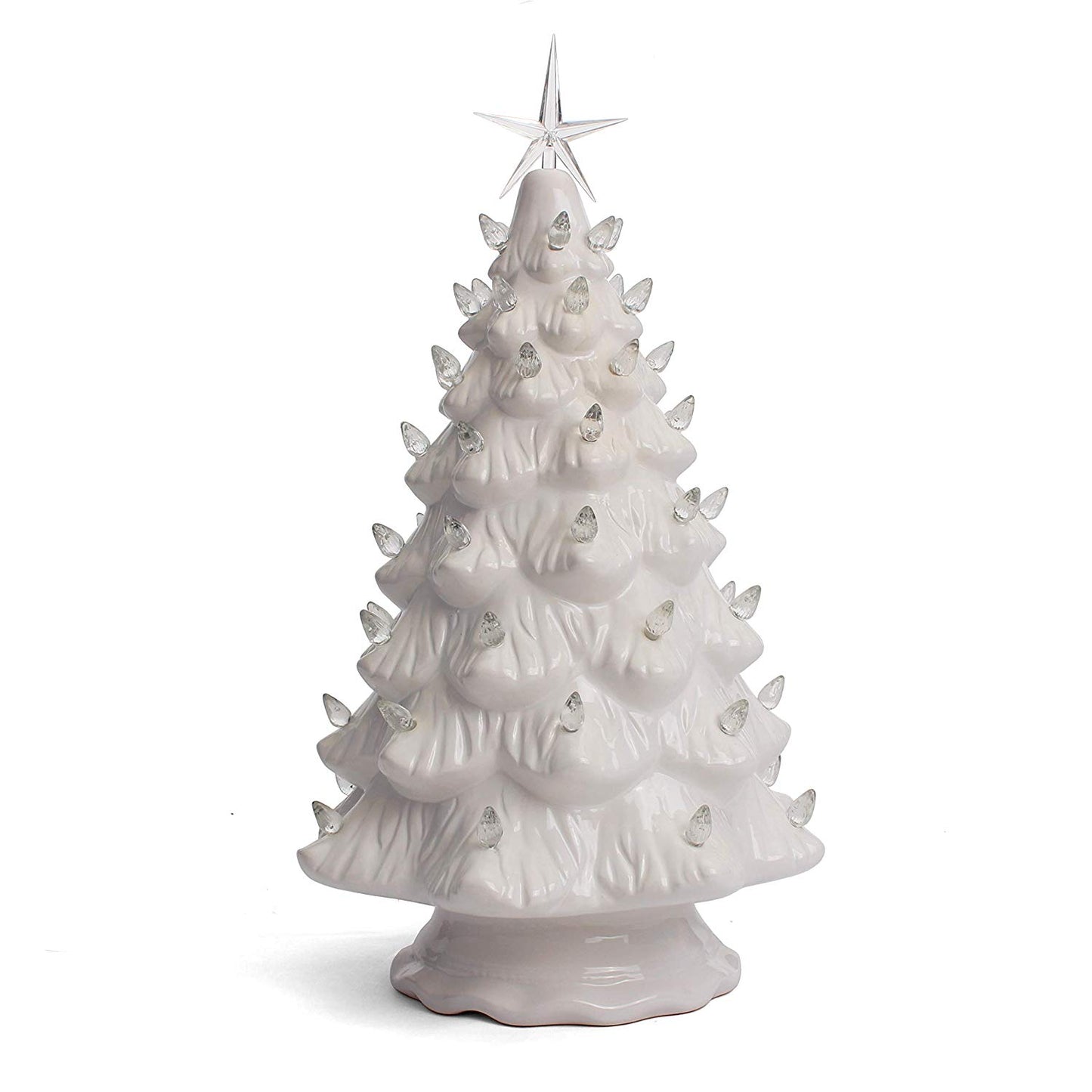 White Ceramic Christmas Tree - Large