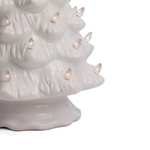 Load image into Gallery viewer, White Ceramic Christmas Tree - Large
