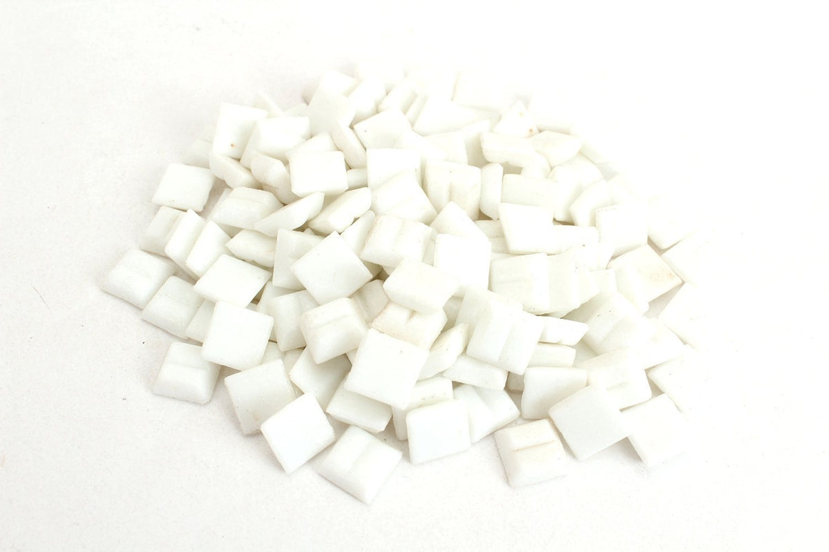 White Mosaic Tile - 4/10 Inch