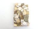 Gold 3/4 Inch Foil Mosaic Tile