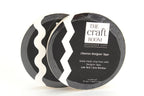 5/8 Inch Chevron and Ric-Rac Designer Tape 2 Rolls Assortment