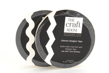 Load image into Gallery viewer, 5/8 Inch Chevron and Ric-Rac Designer Tape 2 Rolls Assortment
