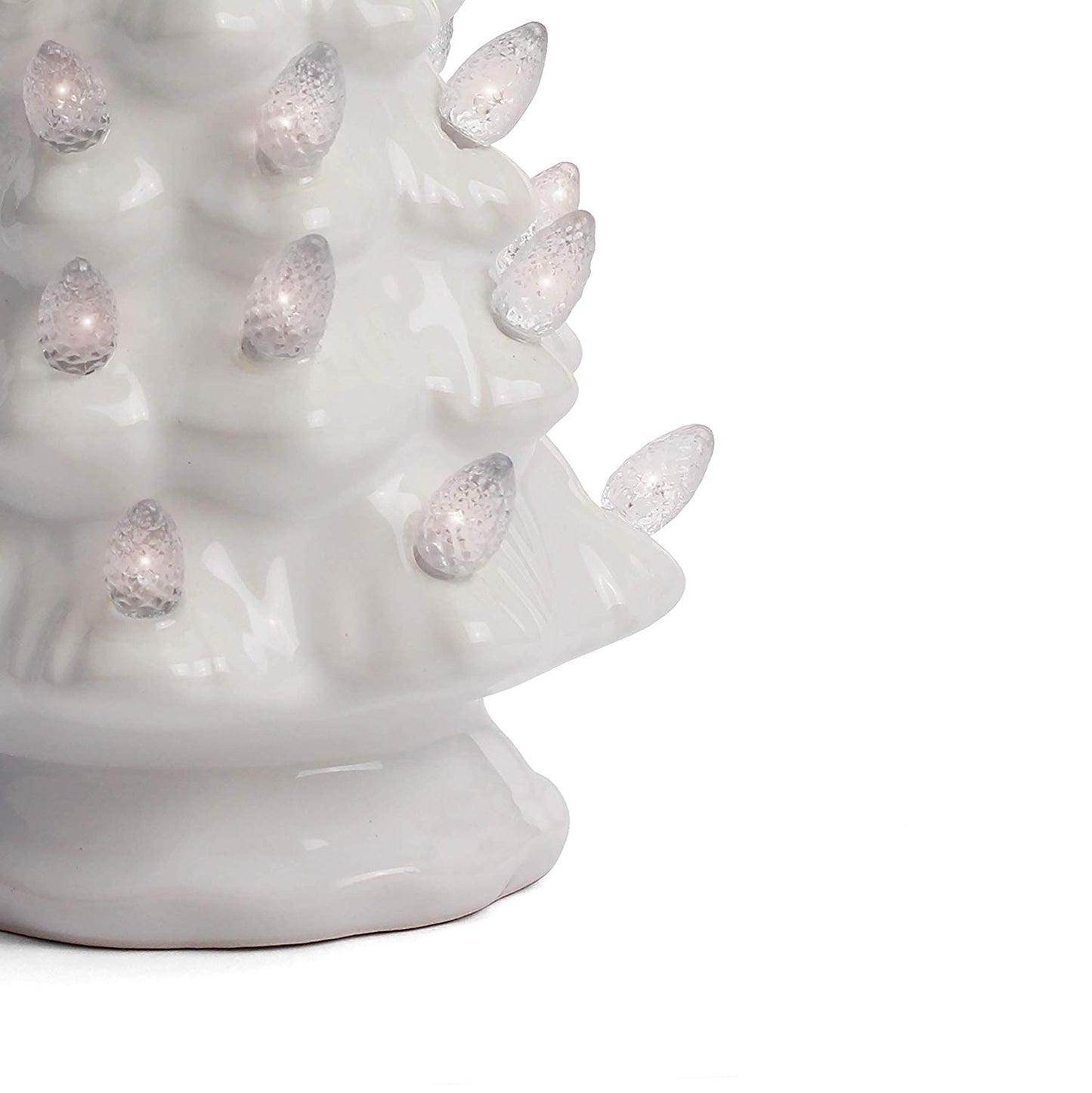 White Ceramic Christmas Tree - Small