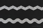 5/8 Inch Chevron and Ric-Rac Designer Tape 2 Rolls Assortment
