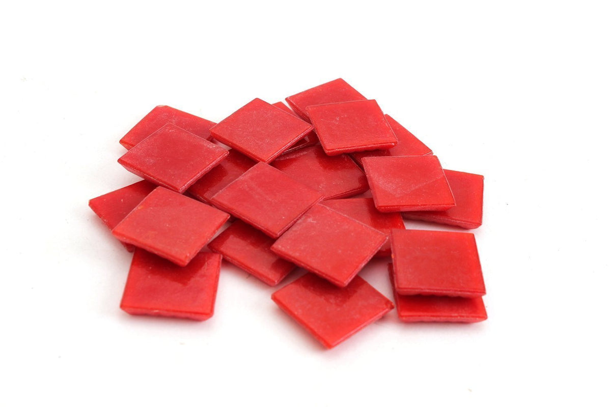 Red Mosaic Tile - 3/4 Inch