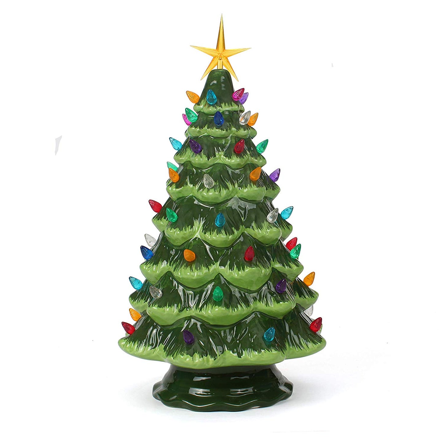 Green Ceramic Christmas Tree - Large