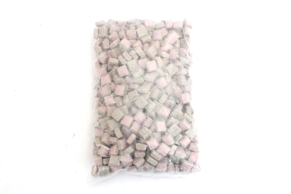 Baby Pink Ceramic Mini Tile - 4/10 Inch