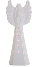 Load image into Gallery viewer, White Ceramic Angel High Gloss Light Up
