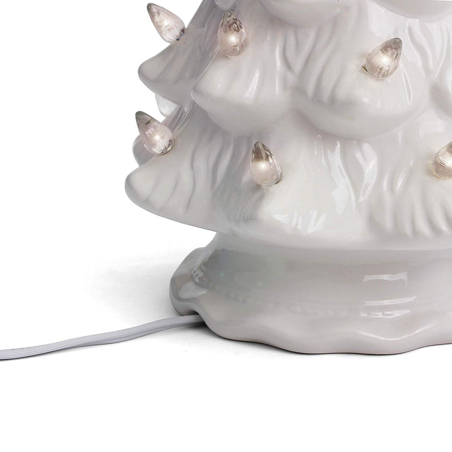 White Ceramic Christmas Tree - Large