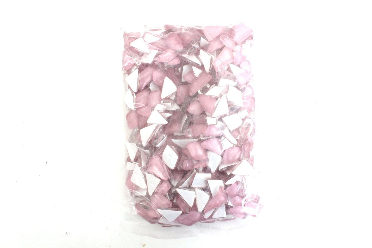 Baby Pink Smooth Mosaic Pieces