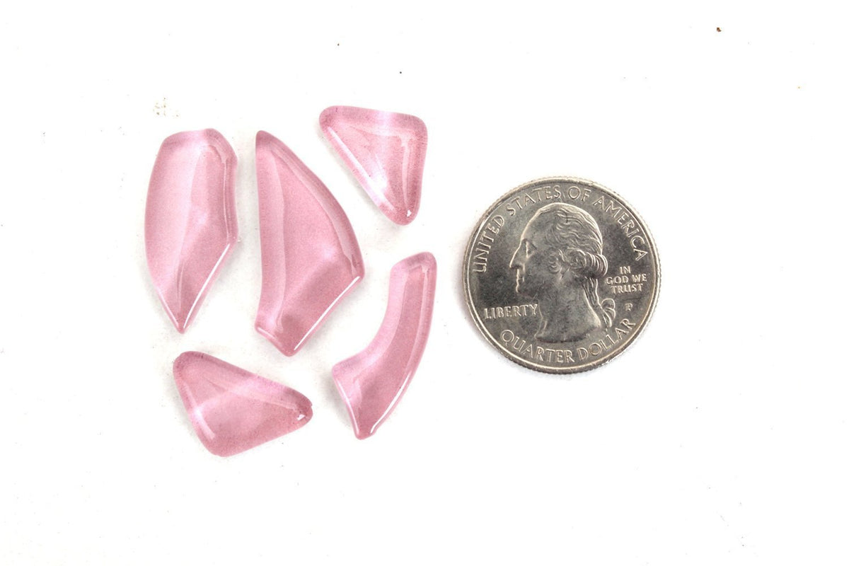 Baby Pink Smooth Mosaic Pieces