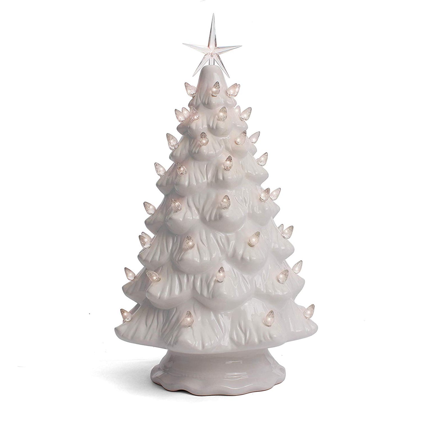 White Ceramic Christmas Tree - Large