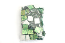 Load image into Gallery viewer, Green 3/4 Inch Foil Mosaic Tile
