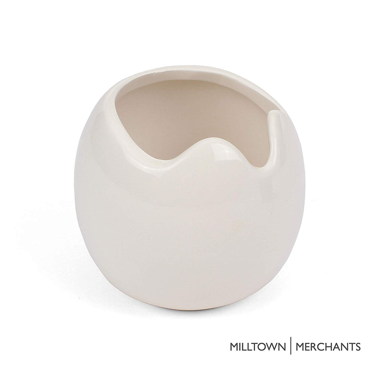 Mate Gourd and Bombilla Set - White