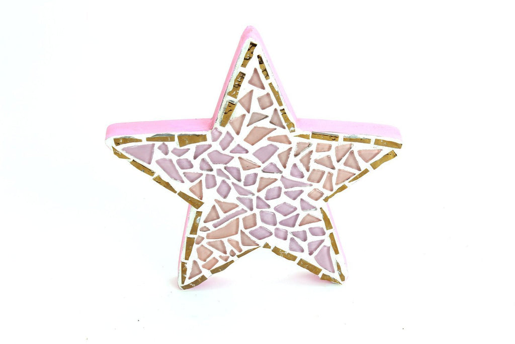 Baby Pink Smooth Mosaic Pieces