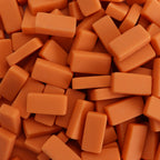 Mosaic Tile Pieces 0.8" - Pumpkin Peel - Matte