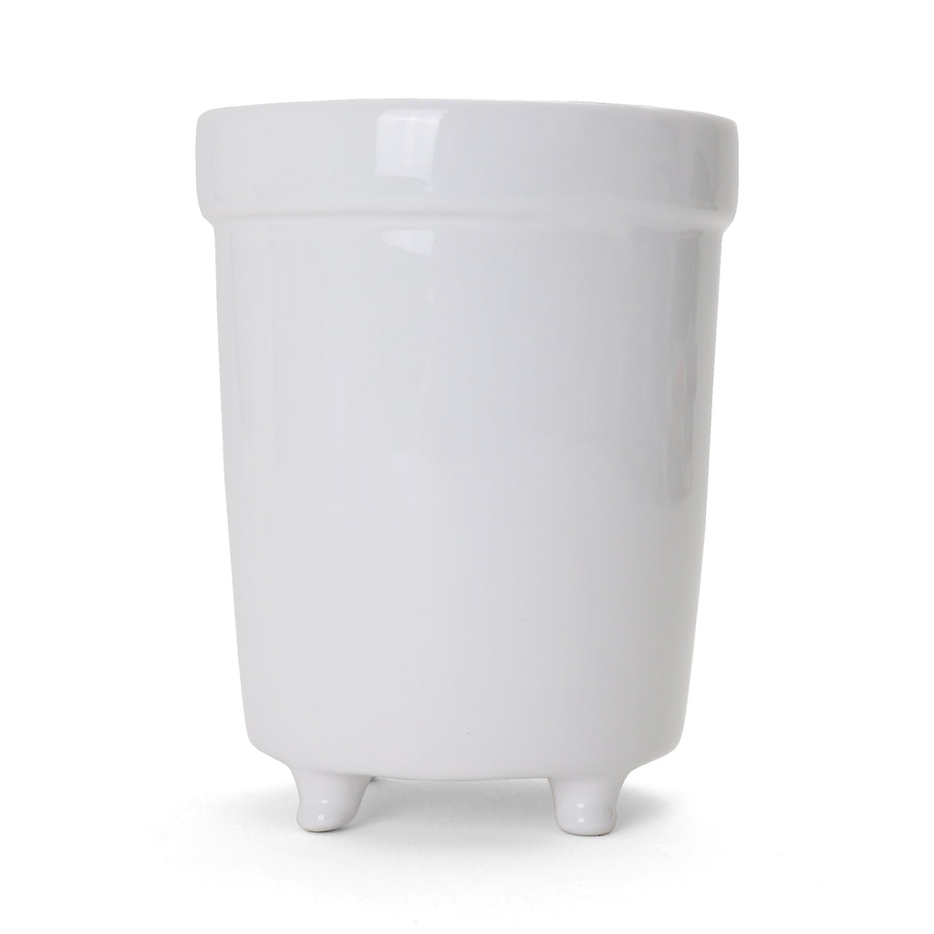 Classic Utensil Holder - White