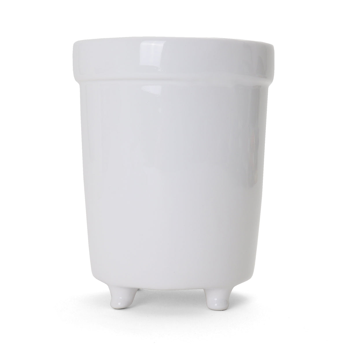 Classic Utensil Holder - White