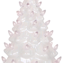 Load image into Gallery viewer, Pearl White Ceramic Christmas Tree - Medium
