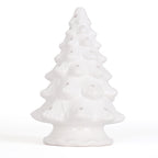 11.5" White Blank Ceramic Christmas Tree