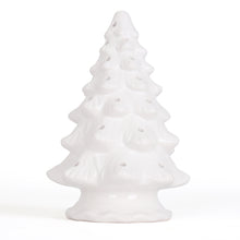 Load image into Gallery viewer, Blank Ceramic Christmas Tree - White - Medium
