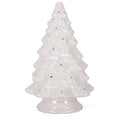 15.5" Pearl White Blank Ceramic Christmas Tree