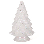 15.5" Pearl White Blank Ceramic Christmas Tree