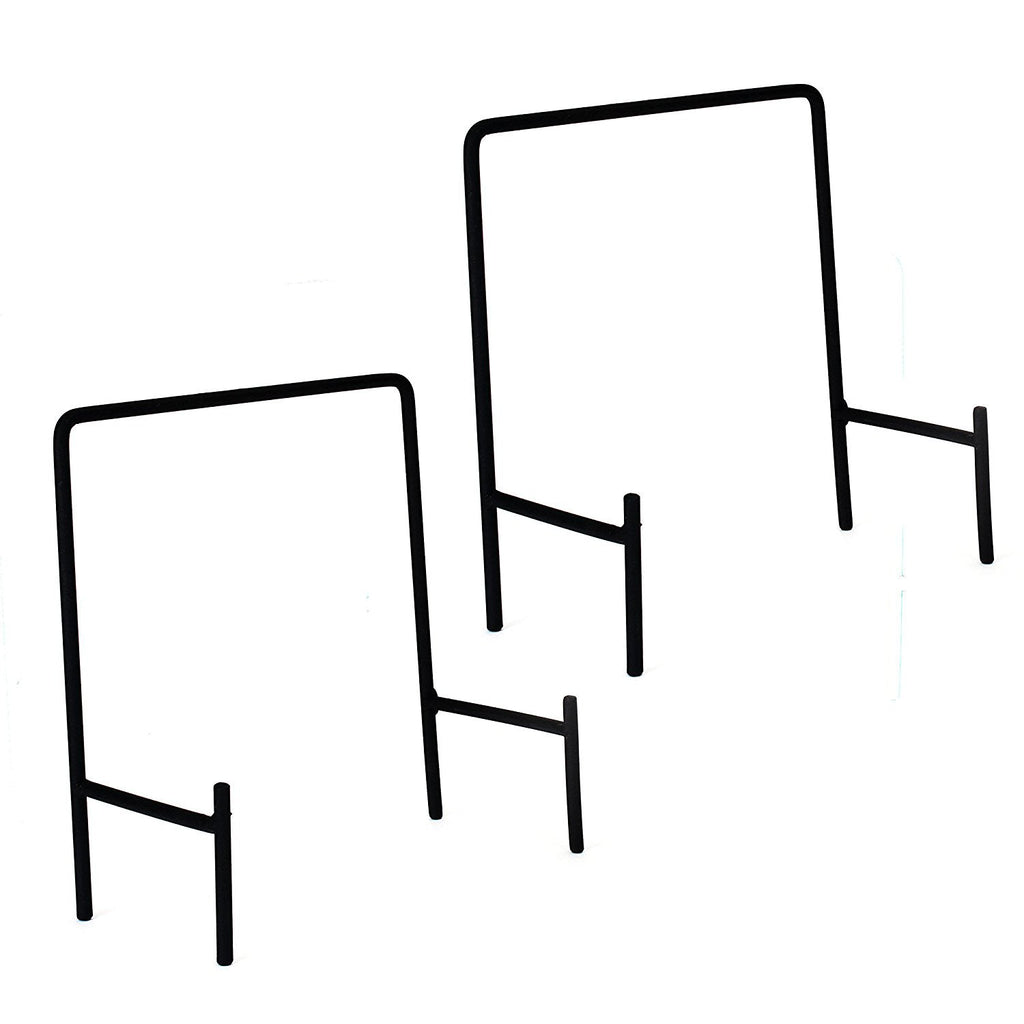 Large Modern Black Metal Display Stand